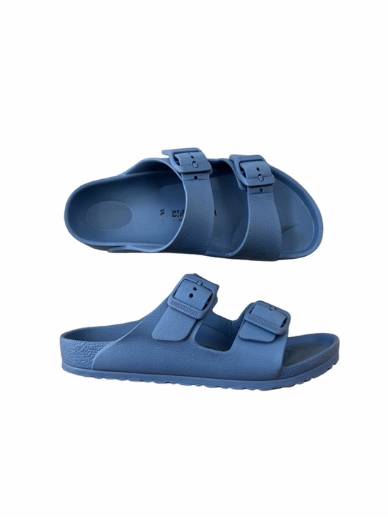 Birkenstock Other - Birkenstock Big Kid Size 1, EU 32 Light Blue Arizona Slide Sandals